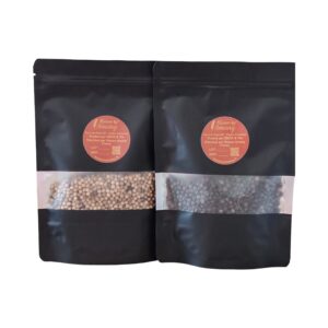 duo poivre de penja – blanc & noir (2 × 50 g)